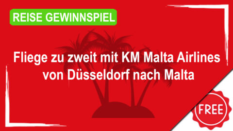 Fliege zu zweit mit KM Malta Airlines von Düsseldorf nach Malta