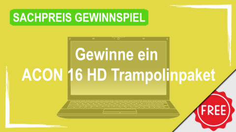 Gewinne ein ACON 16 HD Trampolinpaket