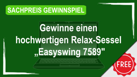 Gewinne einen hochwertigen Relax-Sessel „Easyswing 7589"