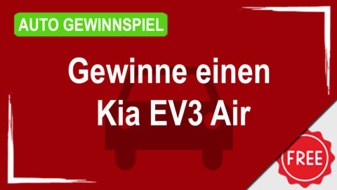 Gewinne einen Kia EV3 Air in Frostblau