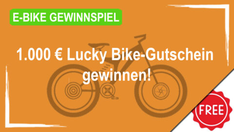 Raus aufs Rad! 1.000 € Lucky Bike-Gutschein gewinnen