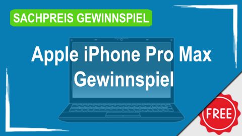 Apple iPhone Pro Max Gewinnspiel von GewinnArena