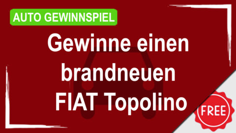Gewinne einen brandneuen FIAT Topolino